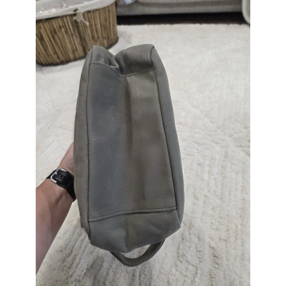 Meridian To-Go SET Toiletries Travel Bag Distressed Waxed Canvas GRN Khaki B5